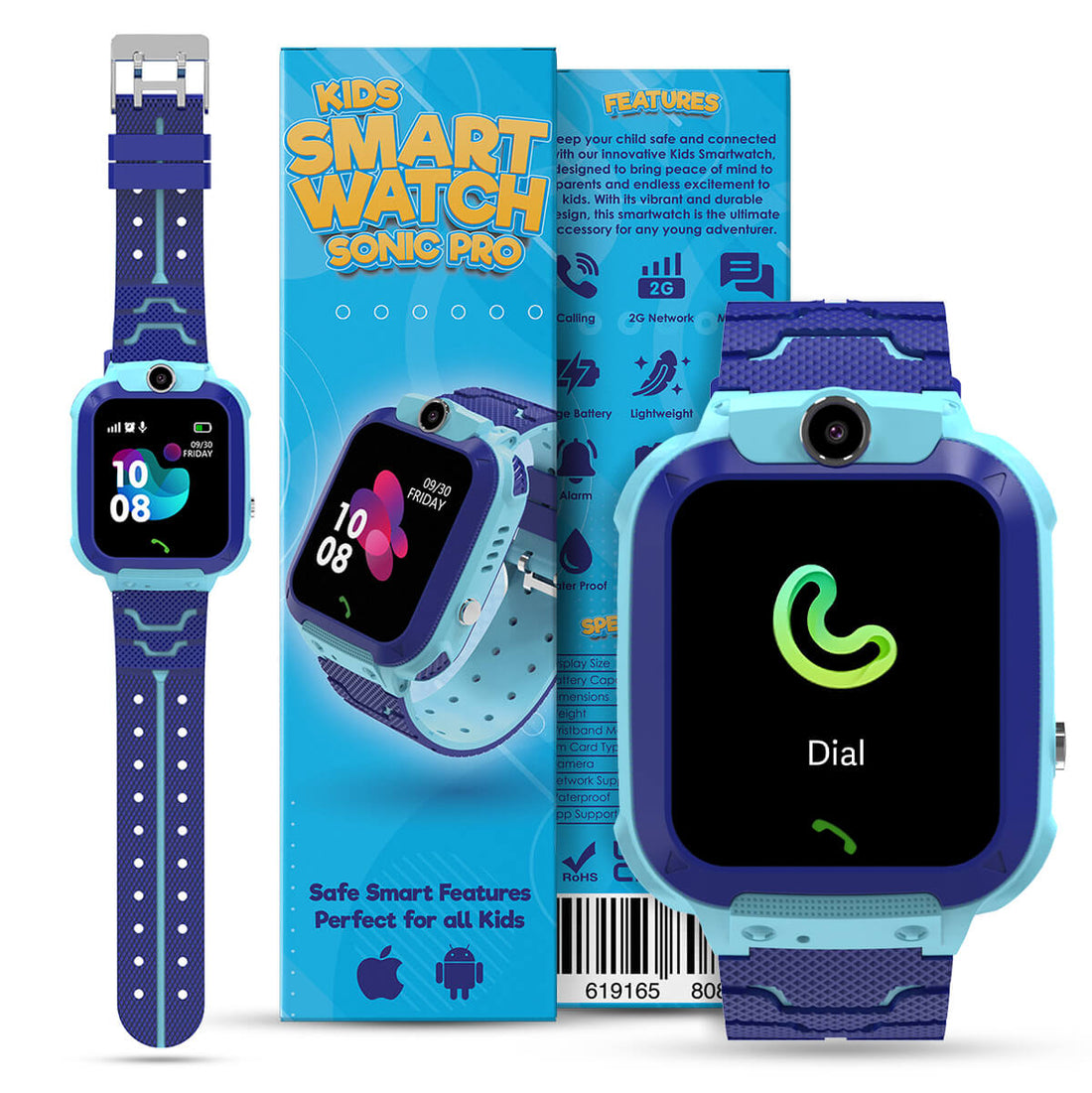 SonicPro™ | Kids 2G Smart Watch
